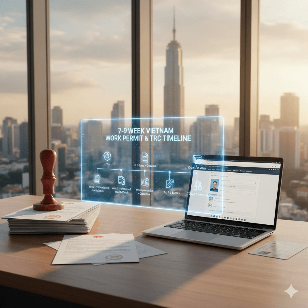 Step-by-Step Guide: How to Apply for a Vietnam Work Permit & TRC (with 2025 Updates)